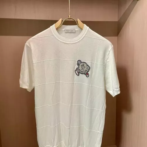 Wholesale Moncler T-Shirts Short Sleeved For Men #1360935 $48.00 USD, Wholesale Quality Replica Moncler T-Shirts