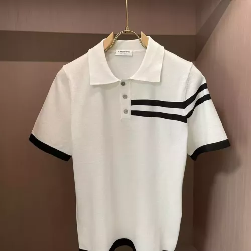 Wholesale Thom Browne TB T-Shirts Short Sleeved For Men #1360943 $48.00 USD, Wholesale Quality Replica Thom Browne TB T-Shirts