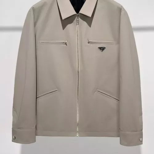 Wholesale Prada Jackets Long Sleeved For Men #1360946 $115.00 USD, Wholesale Quality Replica Prada Jackets