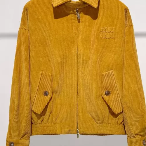 Wholesale MIU MIU Jackets Long Sleeved For Unisex #1360947 $125.00 USD, Wholesale Quality Replica MIU MIU Jackets