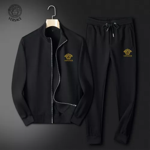 Wholesale Versace Tracksuits Long Sleeved For Men #1360951 $80.00 USD, Wholesale Quality Replica Versace Tracksuits