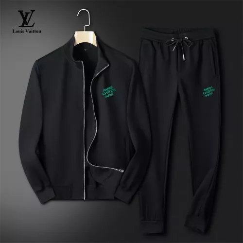 Wholesale Louis Vuitton LV Tracksuits Long Sleeved For Men #1360958 $80.00 USD, Wholesale Quality Replica Louis Vuitton LV Tracksuits