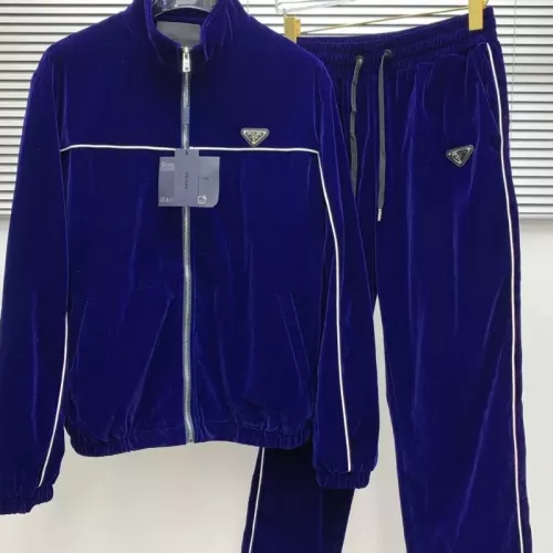 Wholesale Prada Tracksuits Long Sleeved For Men #1361009 $105.00 USD, Wholesale Quality Replica Prada Tracksuits