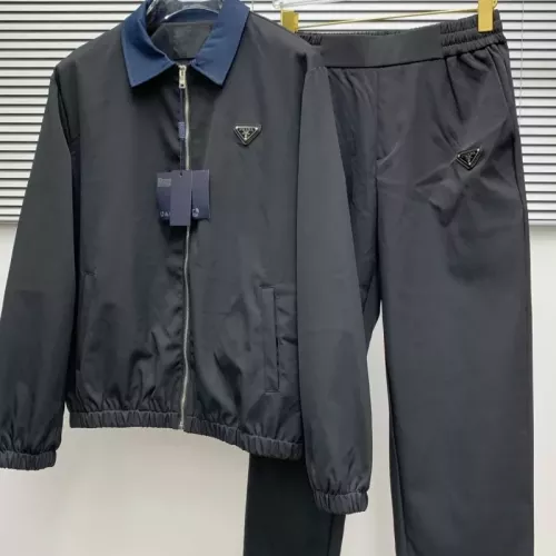 Wholesale Prada Tracksuits Long Sleeved For Men #1361011 $105.00 USD, Wholesale Quality Replica Prada Tracksuits