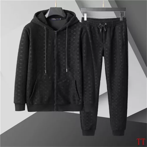Wholesale Louis Vuitton LV Tracksuits Long Sleeved For Men #1361042 $96.00 USD, Wholesale Quality Replica Louis Vuitton LV Tracksuits