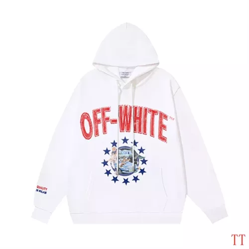 Wholesale Off-White Hoodies Long Sleeved For Unisex #1361056 $52.00 USD, Wholesale Quality Replica Off-White Hoodies