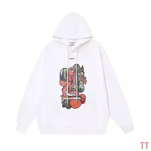 Wholesale Off-White Hoodies Long Sleeved For Unisex #1361065 $52.00 USD, Wholesale Quality Replica Off-White Hoodies