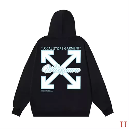 Wholesale Off-White Hoodies Long Sleeved For Unisex #1361075 $52.00 USD, Wholesale Quality Replica Off-White Hoodies