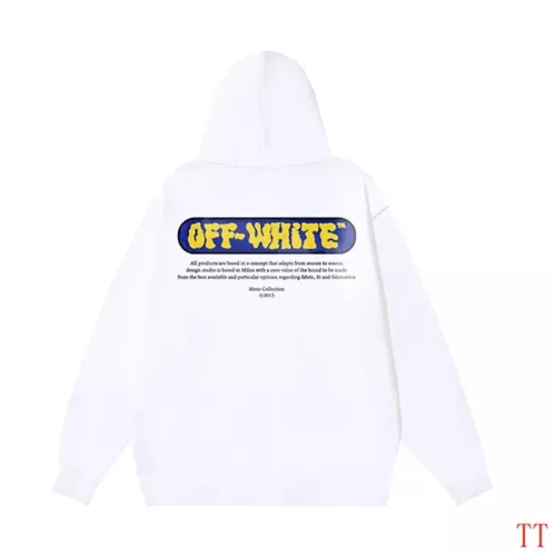 Wholesale Off-White Hoodies Long Sleeved For Unisex #1361076 $48.00 USD, Wholesale Quality Replica Off-White Hoodies