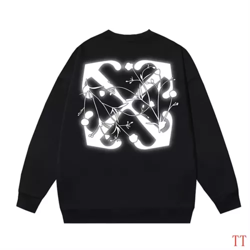 Wholesale Off-White Hoodies Long Sleeved For Unisex #1361085 $45.00 USD, Wholesale Quality Replica Off-White Hoodies