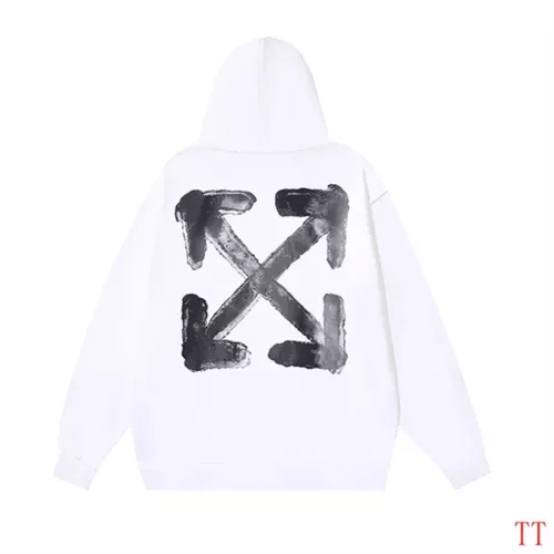 Wholesale Off-White Hoodies Long Sleeved For Unisex #1361100 $48.00 USD, Wholesale Quality Replica Off-White Hoodies