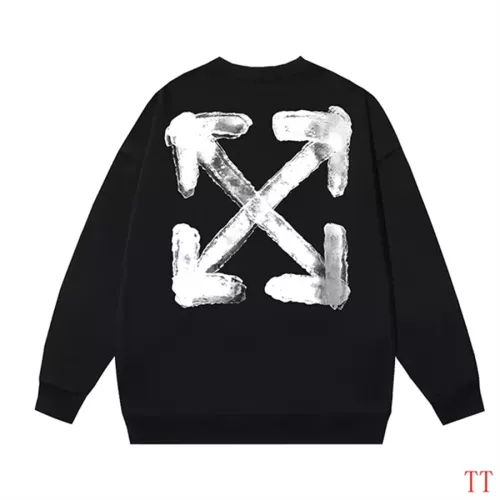 Wholesale Off-White Hoodies Long Sleeved For Unisex #1361105 $45.00 USD, Wholesale Quality Replica Off-White Hoodies