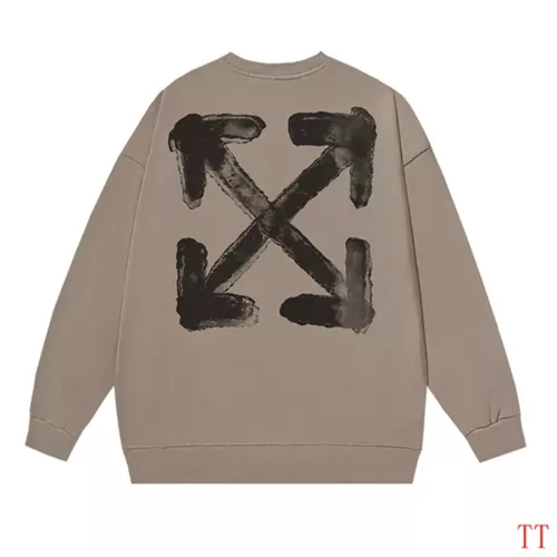 Wholesale Off-White Hoodies Long Sleeved For Unisex #1361106 $45.00 USD, Wholesale Quality Replica Off-White Hoodies