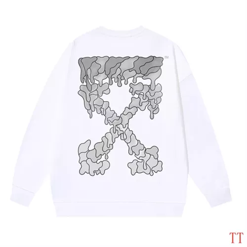 Wholesale Off-White Hoodies Long Sleeved For Unisex #1361115 $45.00 USD, Wholesale Quality Replica Off-White Hoodies