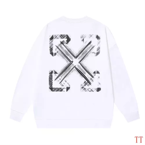 Wholesale Off-White Hoodies Long Sleeved For Unisex #1361121 $45.00 USD, Wholesale Quality Replica Off-White Hoodies