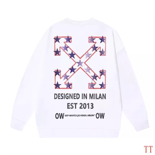 Wholesale Off-White Hoodies Long Sleeved For Unisex #1361123 $45.00 USD, Wholesale Quality Replica Off-White Hoodies