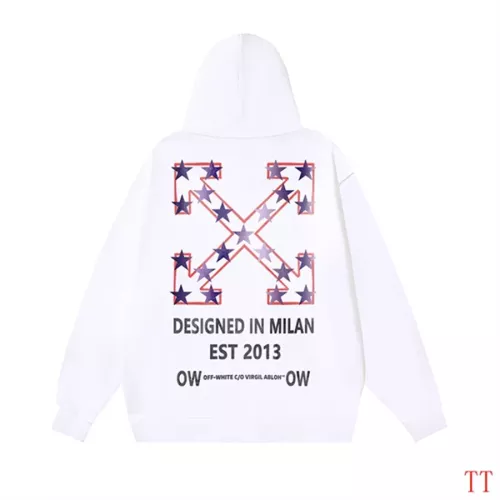 Wholesale Off-White Hoodies Long Sleeved For Unisex #1361127 $48.00 USD, Wholesale Quality Replica Off-White Hoodies