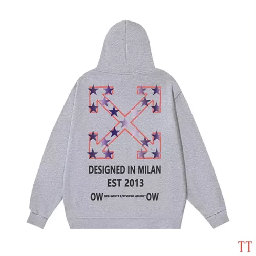 Wholesale Off-White Hoodies Long Sleeved For Unisex #1361128 $48.00 USD, Wholesale Quality Replica Off-White Hoodies