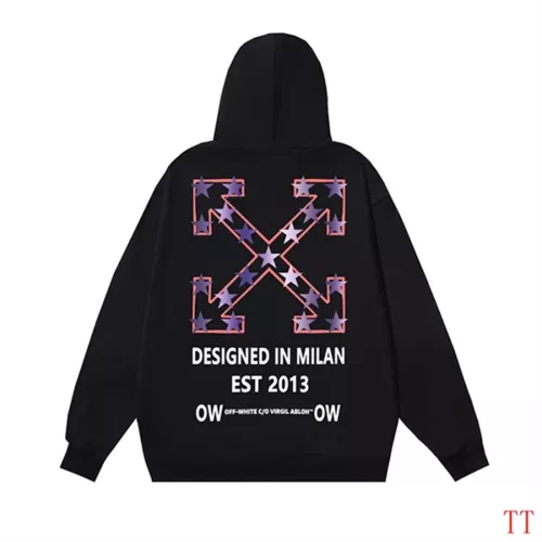 Wholesale Off-White Hoodies Long Sleeved For Unisex #1361129 $48.00 USD, Wholesale Quality Replica Off-White Hoodies