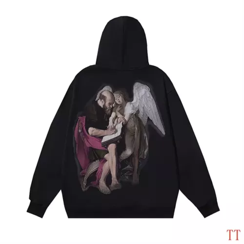 Wholesale Off-White Hoodies Long Sleeved For Unisex #1361132 $52.00 USD, Wholesale Quality Replica Off-White Hoodies