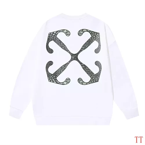 Wholesale Off-White Hoodies Long Sleeved For Unisex #1361133 $45.00 USD, Wholesale Quality Replica Off-White Hoodies