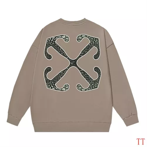 Wholesale Off-White Hoodies Long Sleeved For Unisex #1361134 $45.00 USD, Wholesale Quality Replica Off-White Hoodies