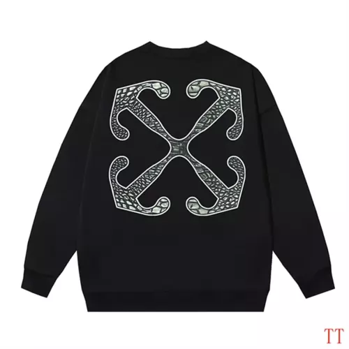 Wholesale Off-White Hoodies Long Sleeved For Unisex #1361135 $45.00 USD, Wholesale Quality Replica Off-White Hoodies