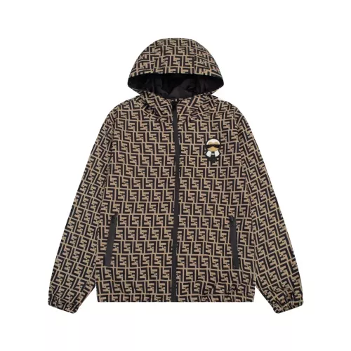 Wholesale Fendi Jackets Long Sleeved For Unisex #1361152 $76.00 USD, Wholesale Quality Replica Fendi Jackets