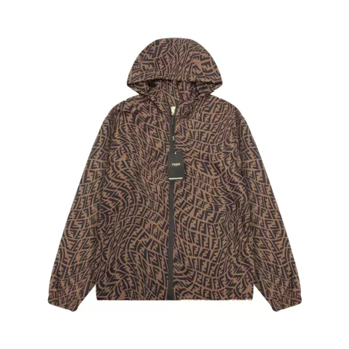 Wholesale Fendi Jackets Long Sleeved For Unisex #1361157 $85.00 USD, Wholesale Quality Replica Fendi Jackets