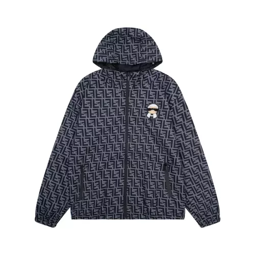 Wholesale Fendi Jackets Long Sleeved For Unisex #1361159 $76.00 USD, Wholesale Quality Replica Fendi Jackets