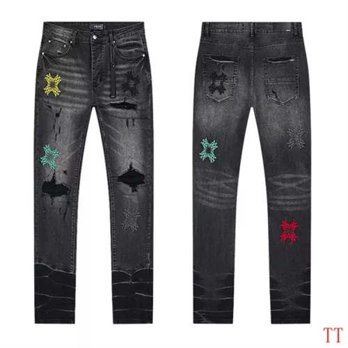 Wholesale Amiri Jeans For Men #1361196 $64.00 USD, Wholesale Quality Replica Amiri Jeans