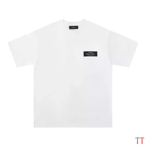 Wholesale Amiri T-Shirts Short Sleeved For Unisex #1361202 $32.00 USD, Wholesale Quality Replica Amiri T-Shirts