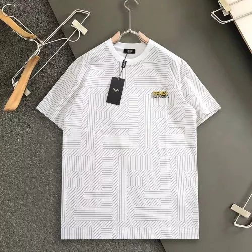 Wholesale Fendi T-Shirts Short Sleeved For Unisex #1361268 $64.00 USD, Wholesale Quality Replica Fendi T-Shirts