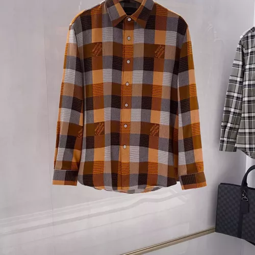 Wholesale Louis Vuitton LV Shirts Long Sleeved For Men #1361274 $92.00 USD, Wholesale Quality Replica Louis Vuitton LV Shirts
