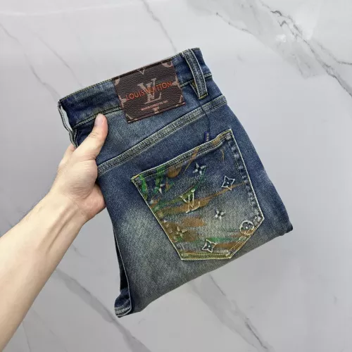 Wholesale Louis Vuitton LV Jeans For Men #1361335 $68.00 USD, Wholesale Quality Replica Louis Vuitton LV Jeans