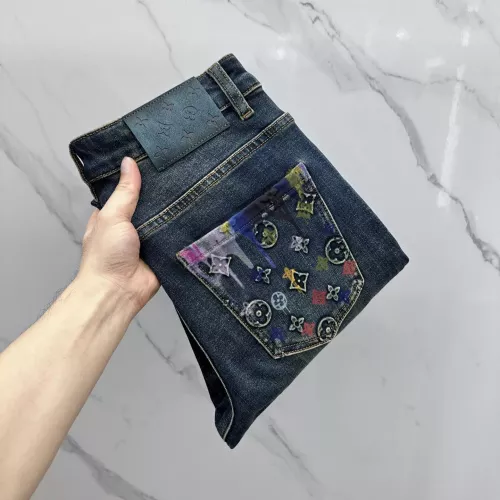 Wholesale Louis Vuitton LV Jeans For Men #1361366 $92.00 USD, Wholesale Quality Replica Louis Vuitton LV Jeans