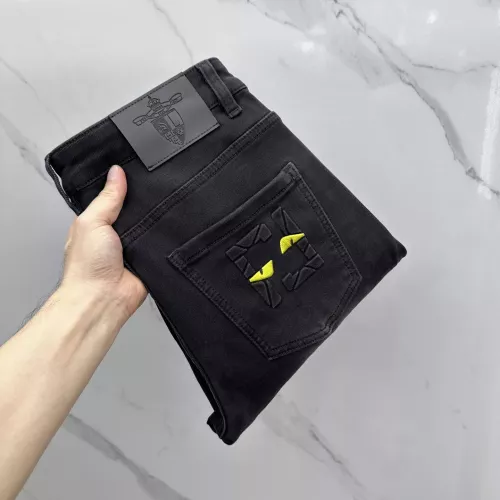 Wholesale Fendi Jeans For Men #1361371 $92.00 USD, Wholesale Quality Replica Fendi Jeans