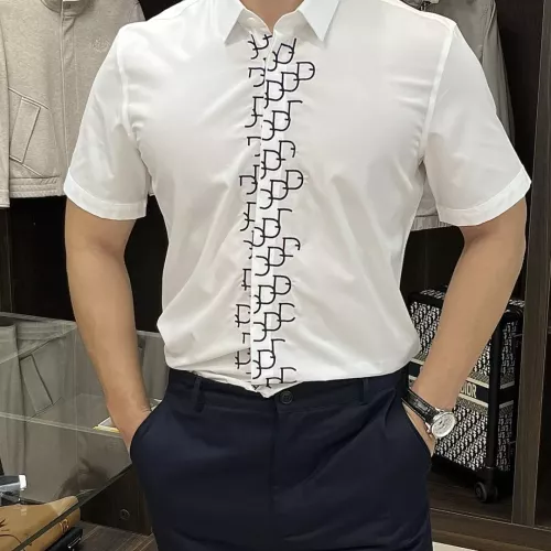 Wholesale Christian Dior Shirts Short Sleeved For Men #1361380 $88.00 USD, Wholesale Quality Replica Christian Dior Shirts