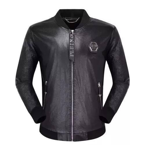 Wholesale Philipp Plein PP Jackets Long Sleeved For Men #1361383 $102.00 USD, Wholesale Quality Replica Philipp Plein PP Jackets