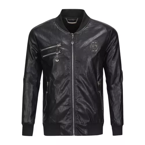 Wholesale Philipp Plein PP Jackets Long Sleeved For Men #1361387 $96.00 USD, Wholesale Quality Replica Philipp Plein PP Jackets