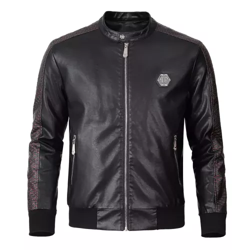 Wholesale Philipp Plein PP Jackets Long Sleeved For Men #1361392 $96.00 USD, Wholesale Quality Replica Philipp Plein PP Jackets