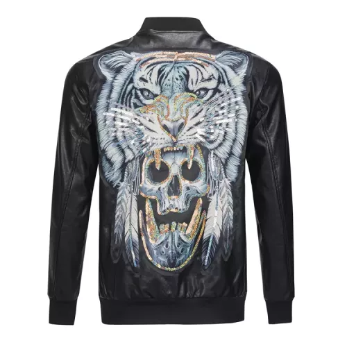 Wholesale Philipp Plein PP Jackets Long Sleeved For Men #1361398 $88.00 USD, Wholesale Quality Replica Philipp Plein PP Jackets