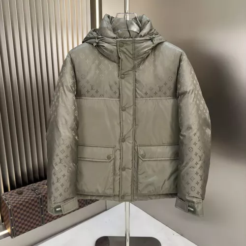 Wholesale Louis Vuitton LV Down Feather Coat Long Sleeved For Men #1361426 $202.00 USD, Wholesale Quality Replica Louis Vuitton LV Down Feather Coat