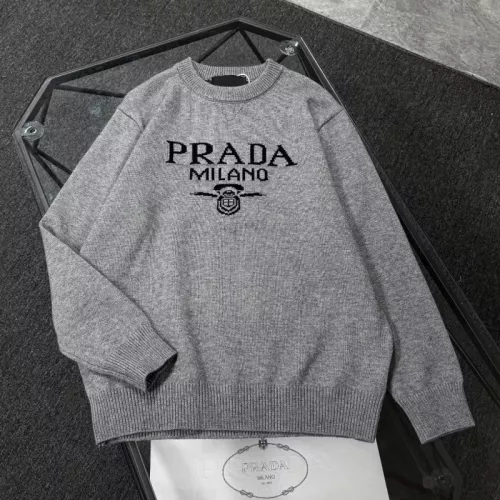 Wholesale Prada Sweaters Long Sleeved For Unisex #1361455 $64.00 USD, Wholesale Quality Replica Prada Sweaters