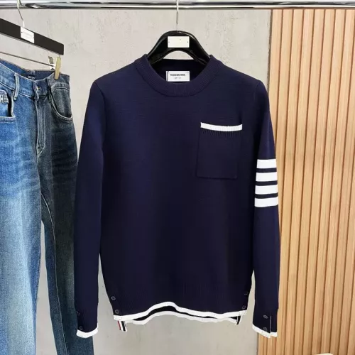 Wholesale Thom Browne TB Sweaters Long Sleeved For Men #1361564 $88.00 USD, Wholesale Quality Replica Thom Browne TB Sweaters