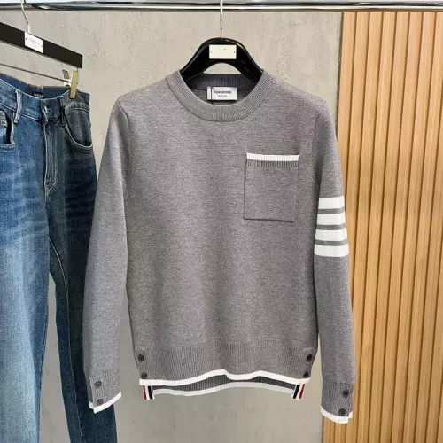 Wholesale Thom Browne TB Sweaters Long Sleeved For Men #1361567 $88.00 USD, Wholesale Quality Replica Thom Browne TB Sweaters