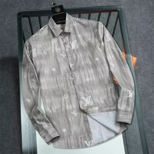 Wholesale Louis Vuitton LV Shirts Long Sleeved For Men #1361593 $48.00 USD, Wholesale Quality Replica Louis Vuitton LV Shirts
