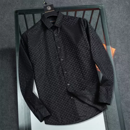 Wholesale Louis Vuitton LV Shirts Long Sleeved For Men #1361597 $48.00 USD, Wholesale Quality Replica Louis Vuitton LV Shirts