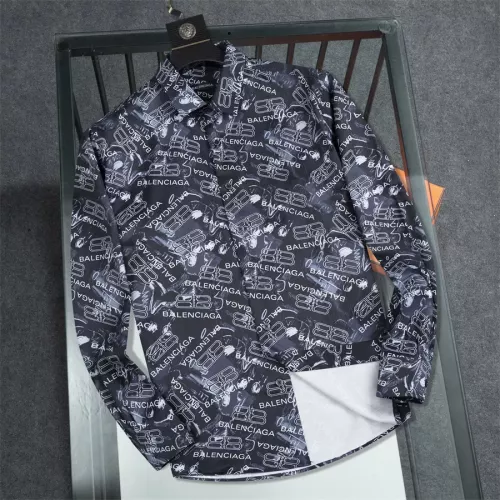 Wholesale Balenciaga Shirts Long Sleeved For Men #1361599 $40.00 USD, Wholesale Quality Replica Balenciaga Shirts