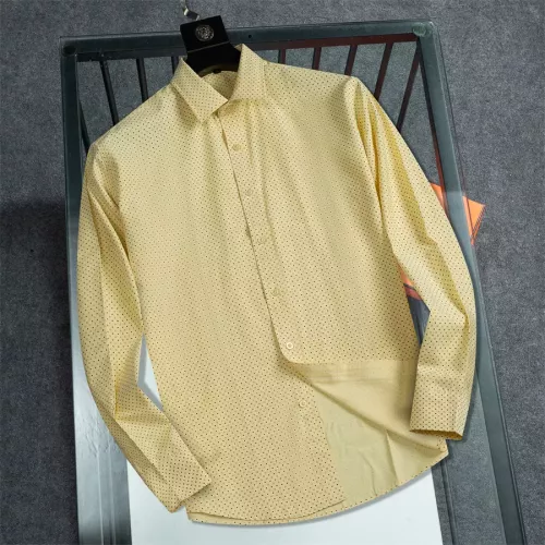 Wholesale Louis Vuitton LV Shirts Long Sleeved For Men #1361604 $40.00 USD, Wholesale Quality Replica Louis Vuitton LV Shirts